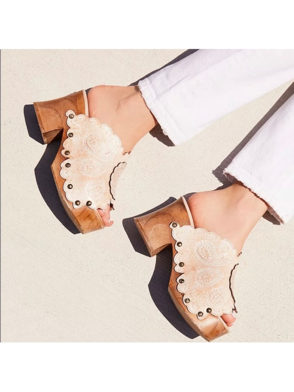Bed Stu x Anna Sui Elianna Platform Clog Sandal Size 8